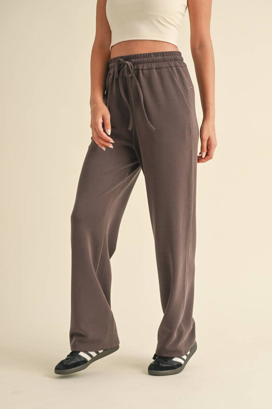 Super Soft Air Scuba Wide Leg Pants