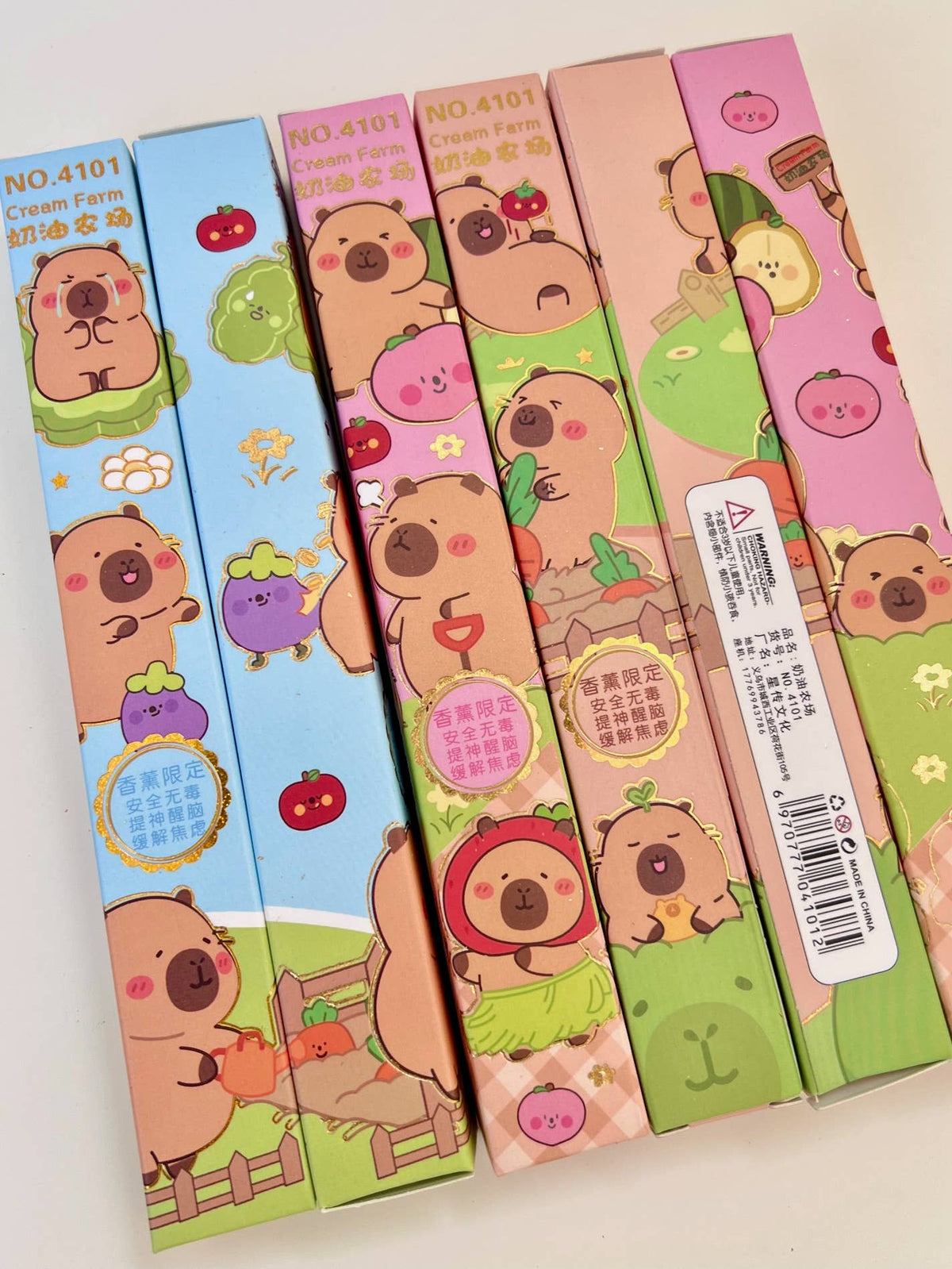 Capybara Blind Box Gel Pen Vol.4