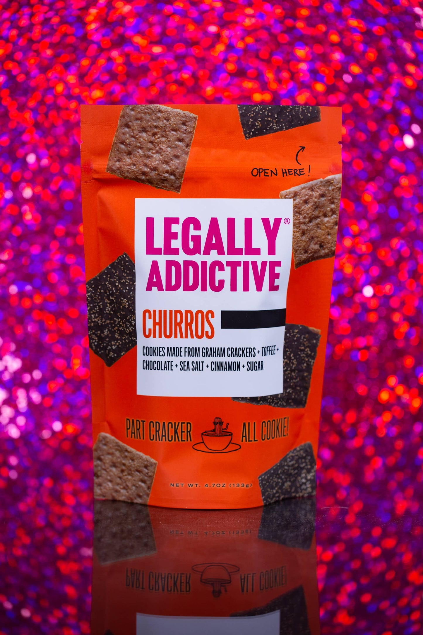 Churros! Toffee and Chocolate Covered Cookie