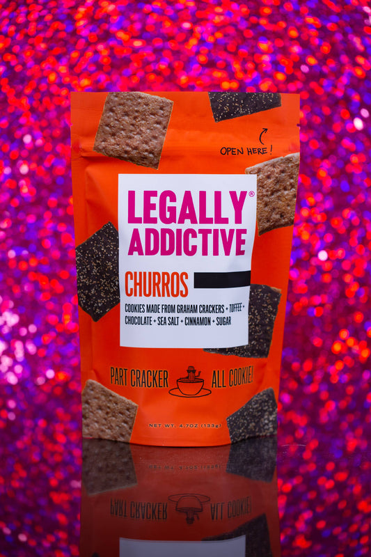 Churros! Toffee and Chocolate Covered Cookie