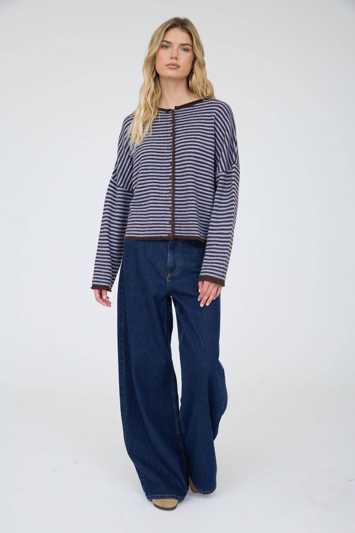 Coastal Stripe Cardigan
