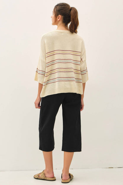 Sunwashed Stripe Pullover