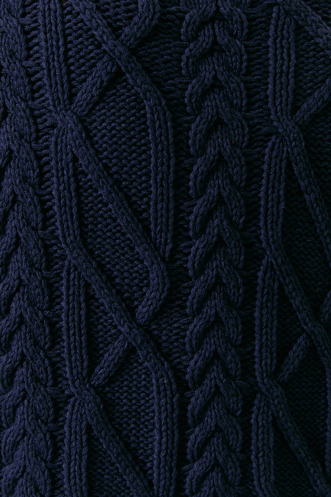 Relaxed Coastal Cable Knit