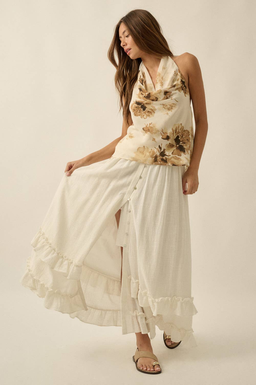 Breezy Days Cotton Skirt