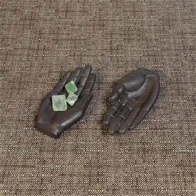 Single Hand Tray, Cast Iron - Black