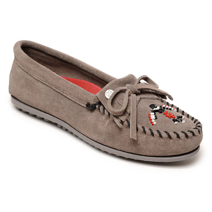 Women's Thunderbird Animikii Suede Beaded Moccasin