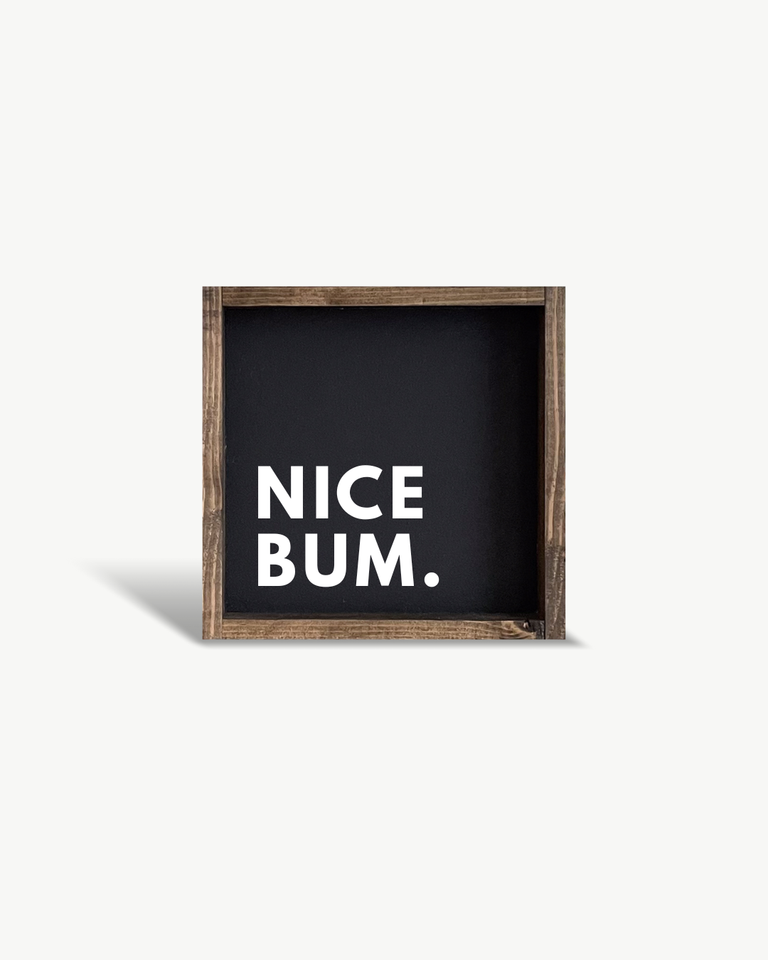 Nice Bum Framed Bathroom Print – Funny Bathroom Wall Art