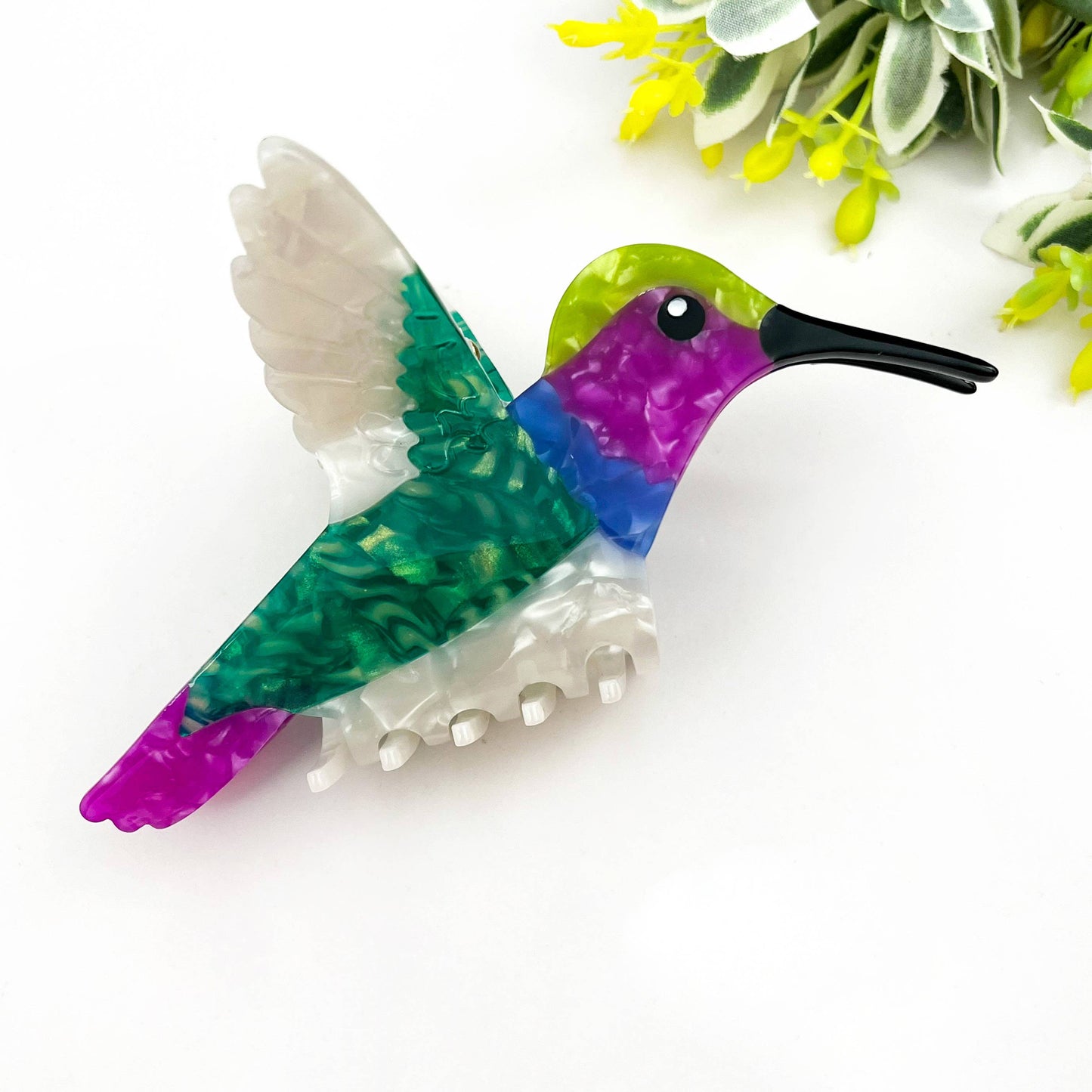 Hummingbird Hair Claw Clip