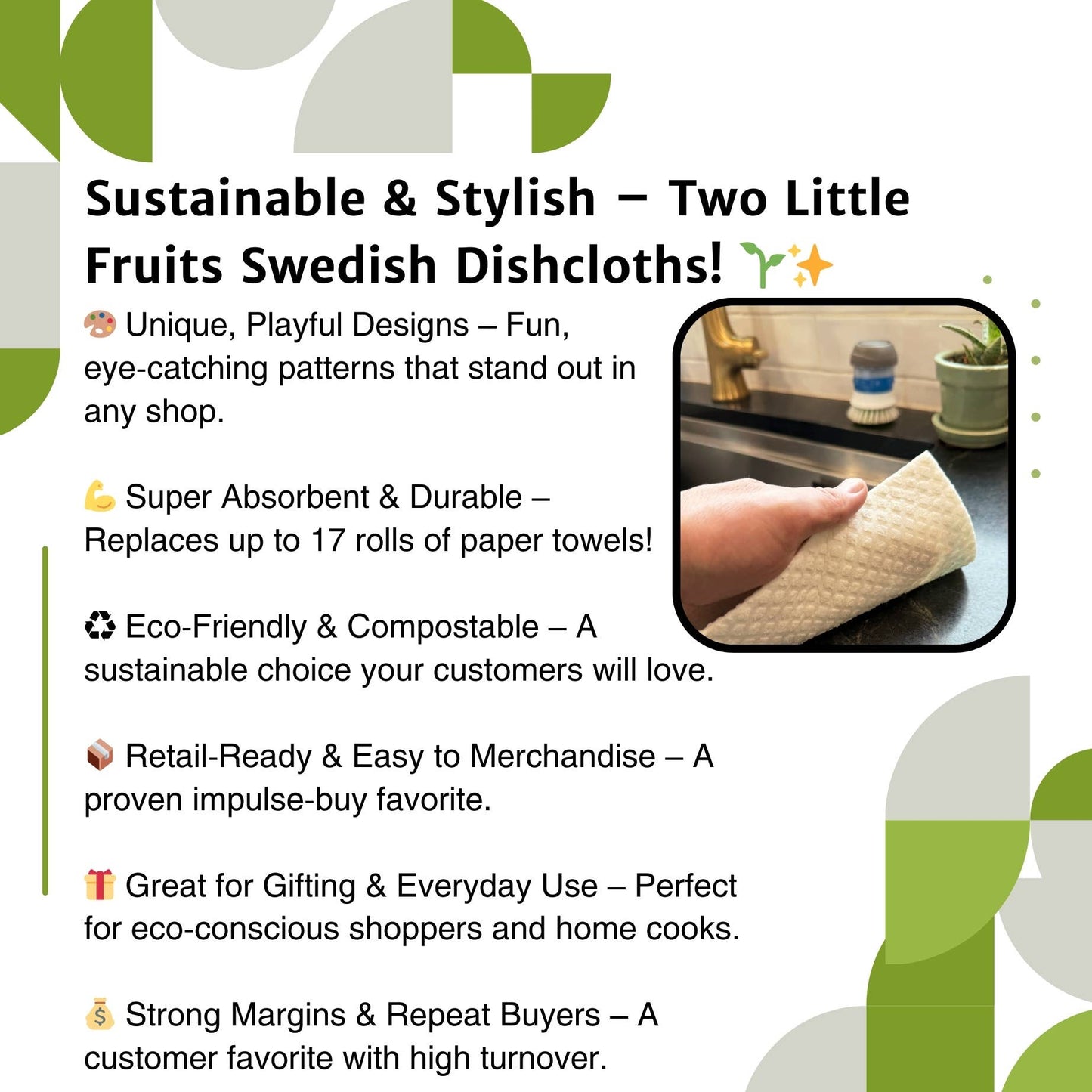 Fresh Out Swedish Dishcloth