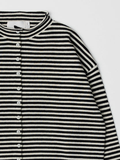 The Elisa Striped Cardigan
