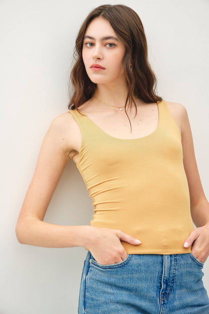 Basic Scoop Neck Tank