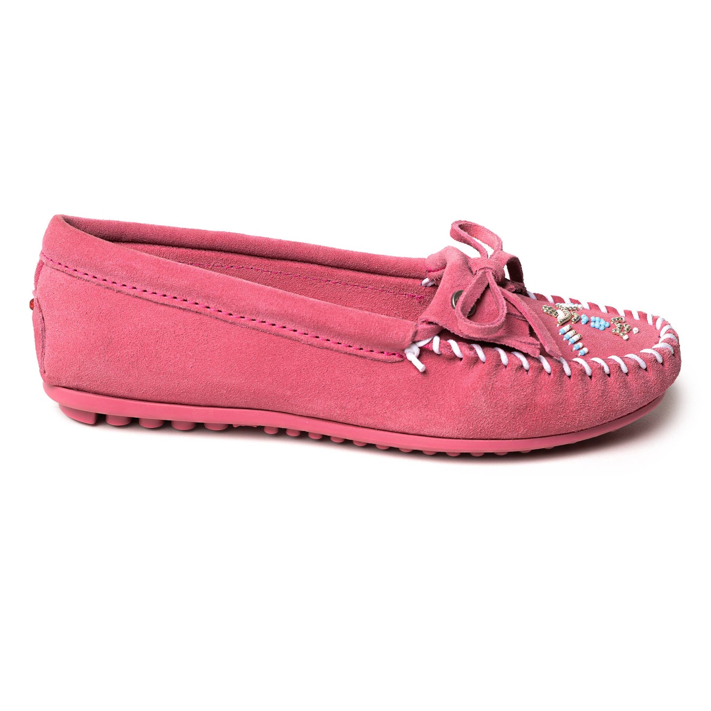 Women's Thunderbird Animikii Suede Beaded Moccasin