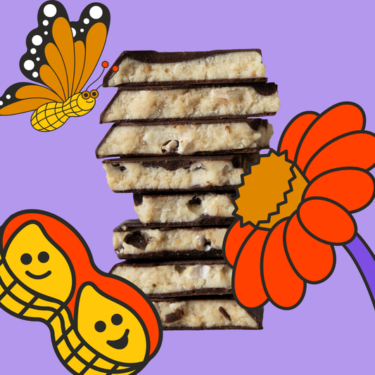 Peanut Butter-fly (Crunchy Peanut Butter) Truffle Bar