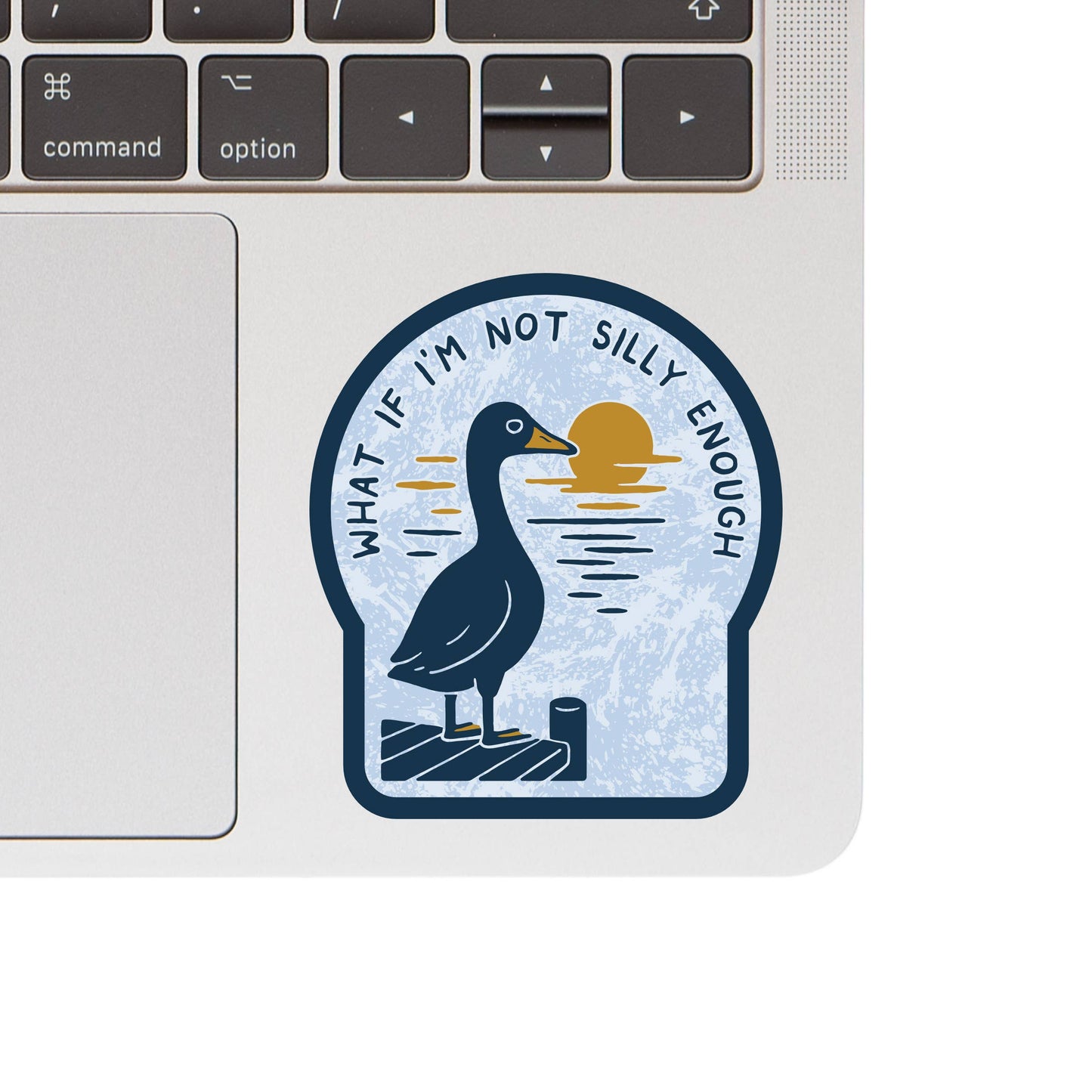 What If I’m Not A Silly Goose Sticker