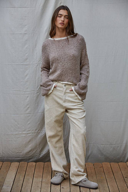 Camden Contrast Sweater