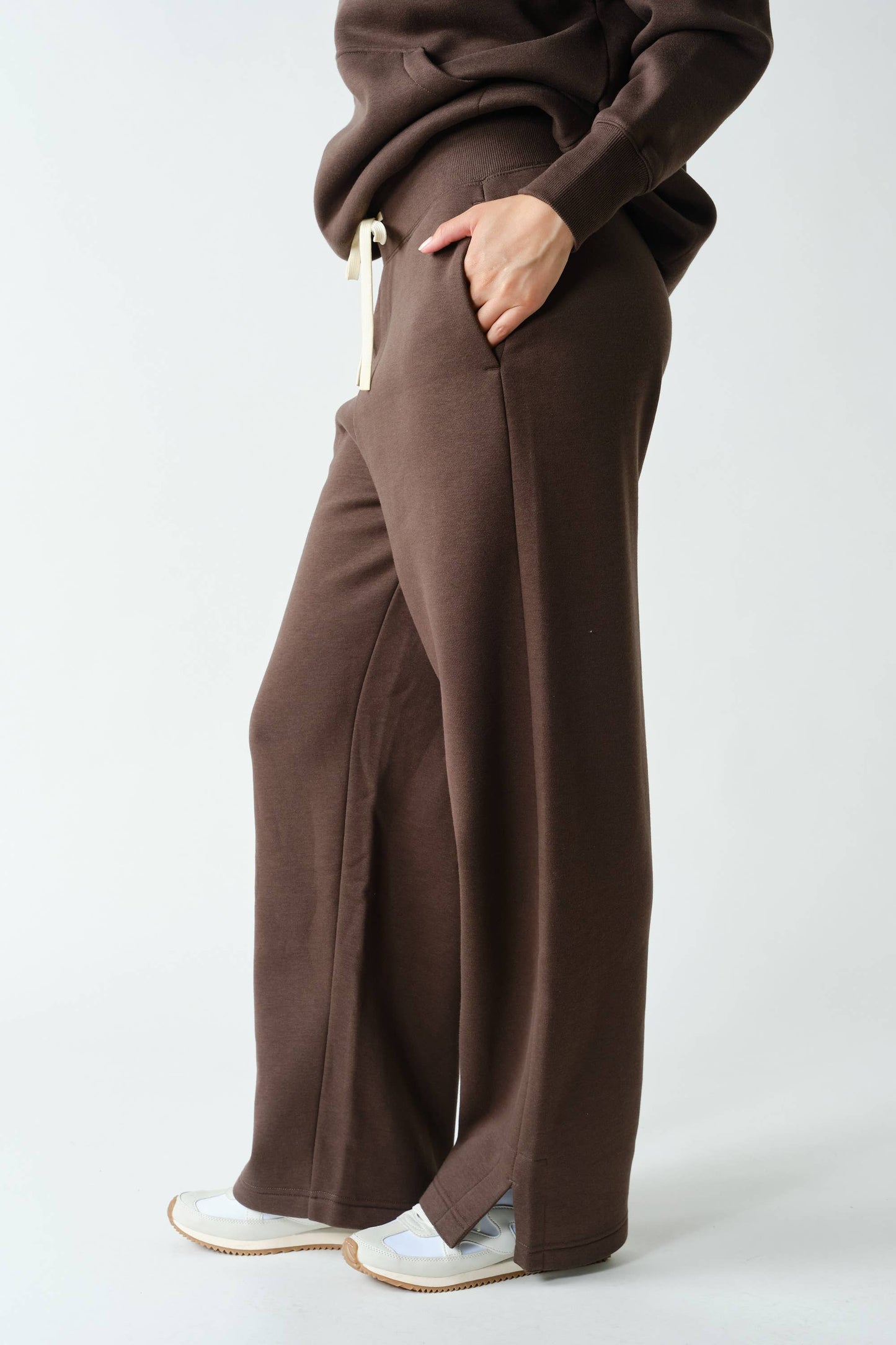 CloudWalk Wide Leg Fleece Pants