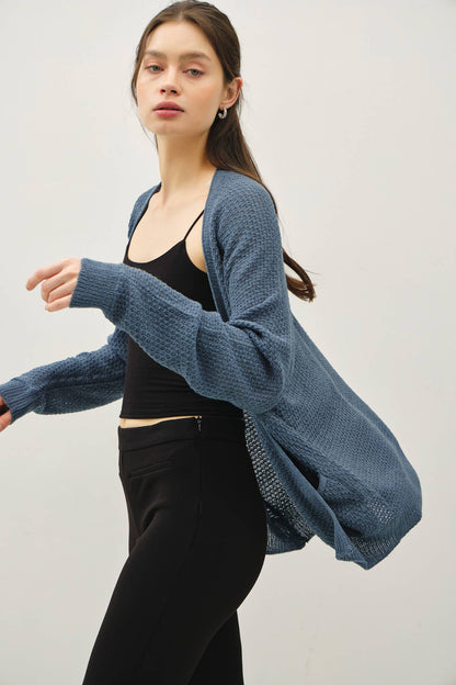 Cropped Kimono Crochet Cardi