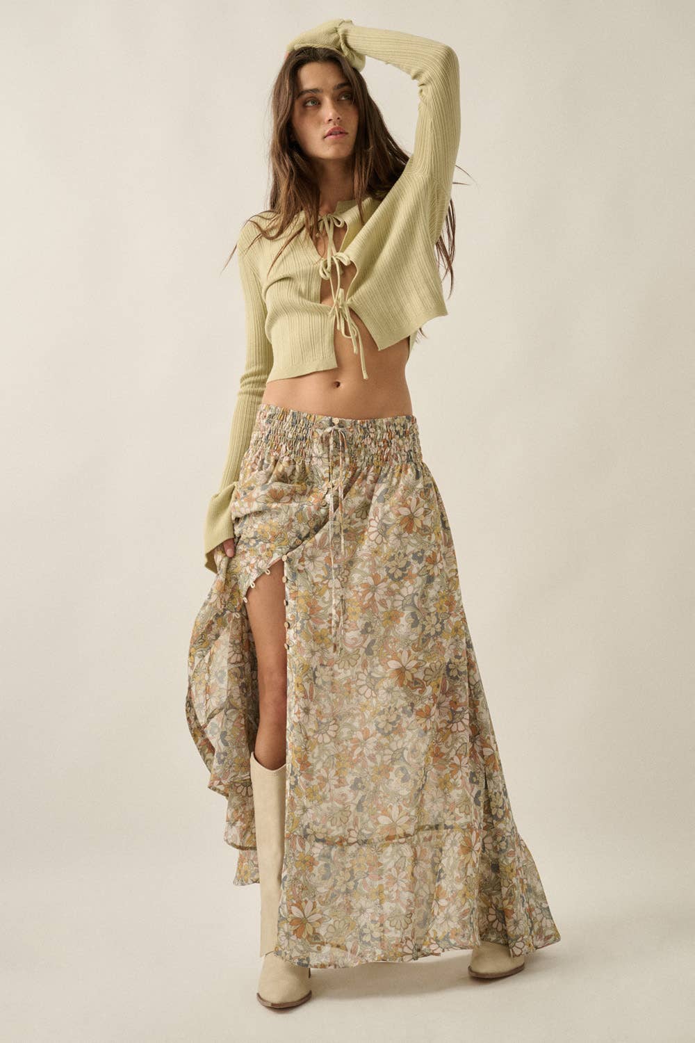 The Isla Chiffon Skirt
