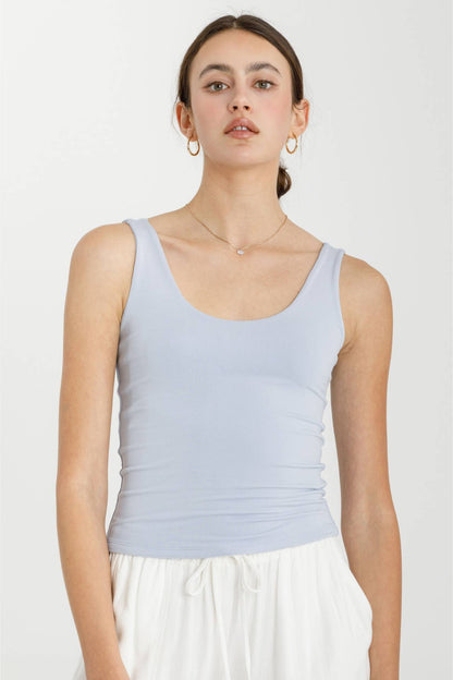 Basic Scoop Neck Tank