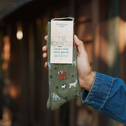 Socks that Save Goats | Gifts for Farm Animal Lovers