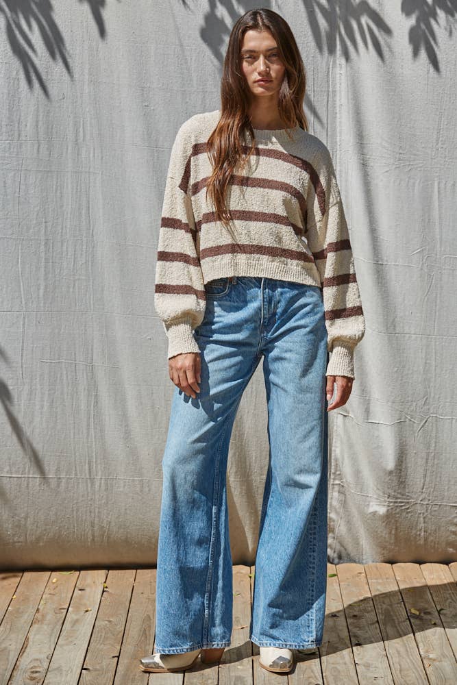 Harbor Stripe Knit Pullover