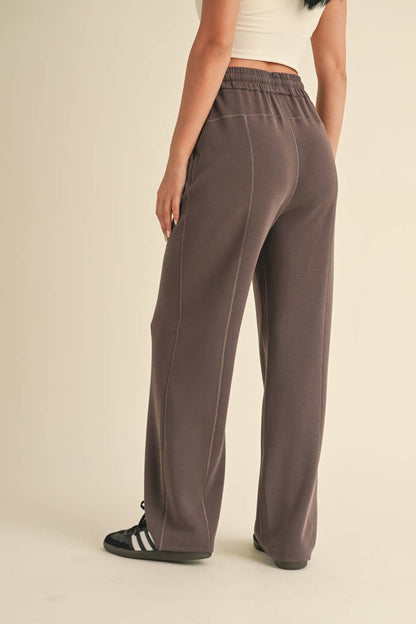 Super Soft Air Scuba Wide Leg Pants