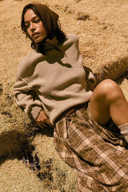 Cami Funnel Neck Sweater