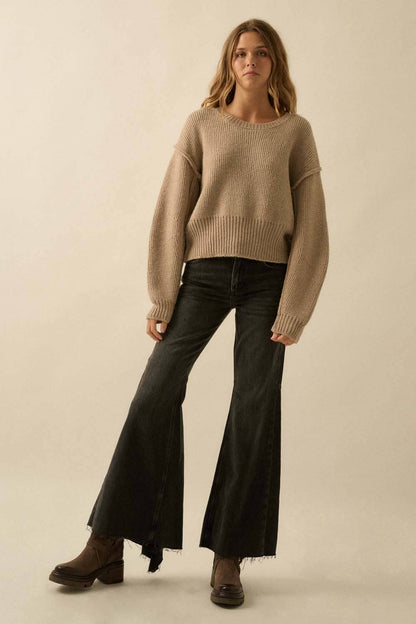 Cami Funnel Neck Sweater