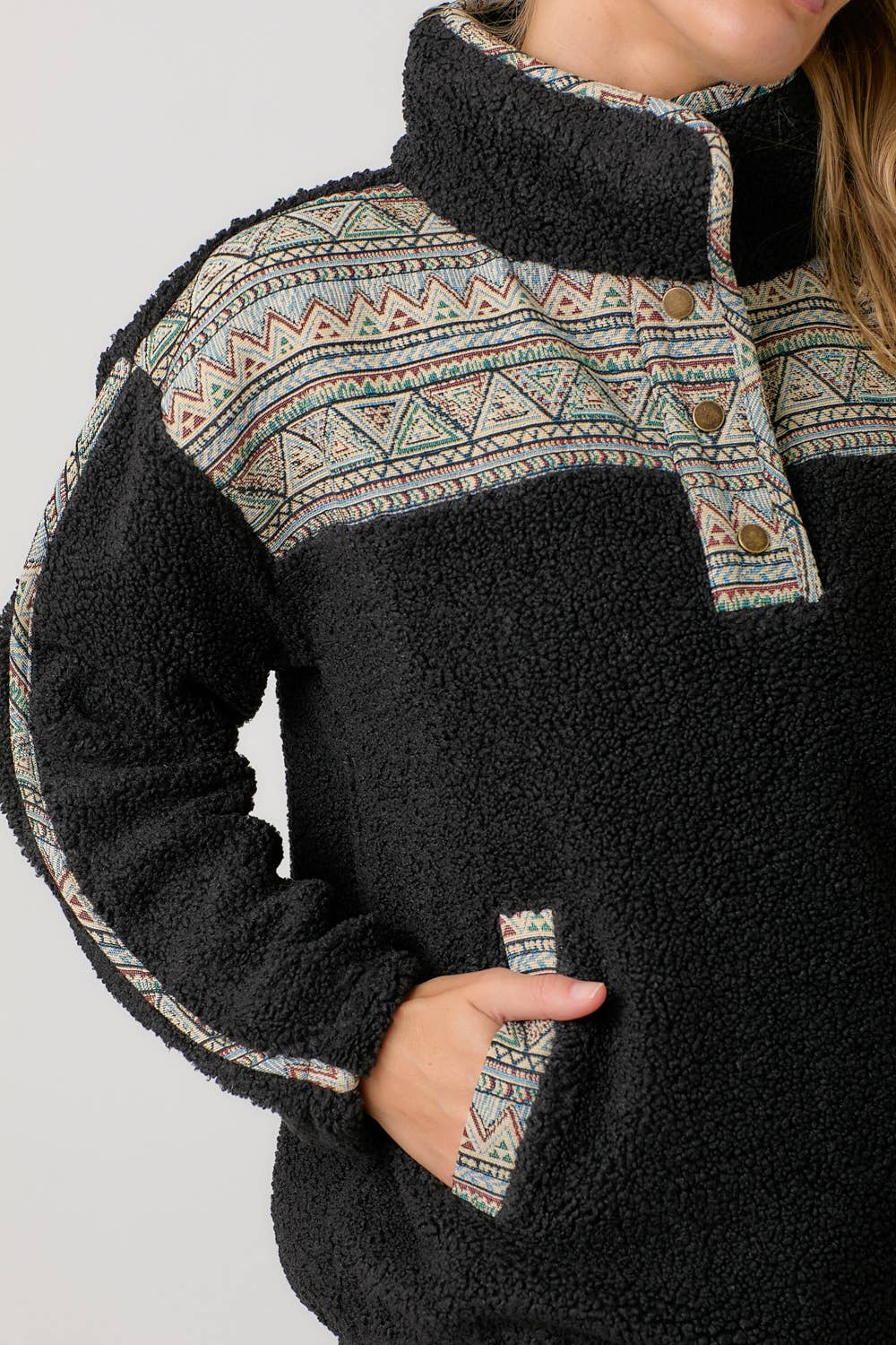 Oatmeal Fleece Pullover