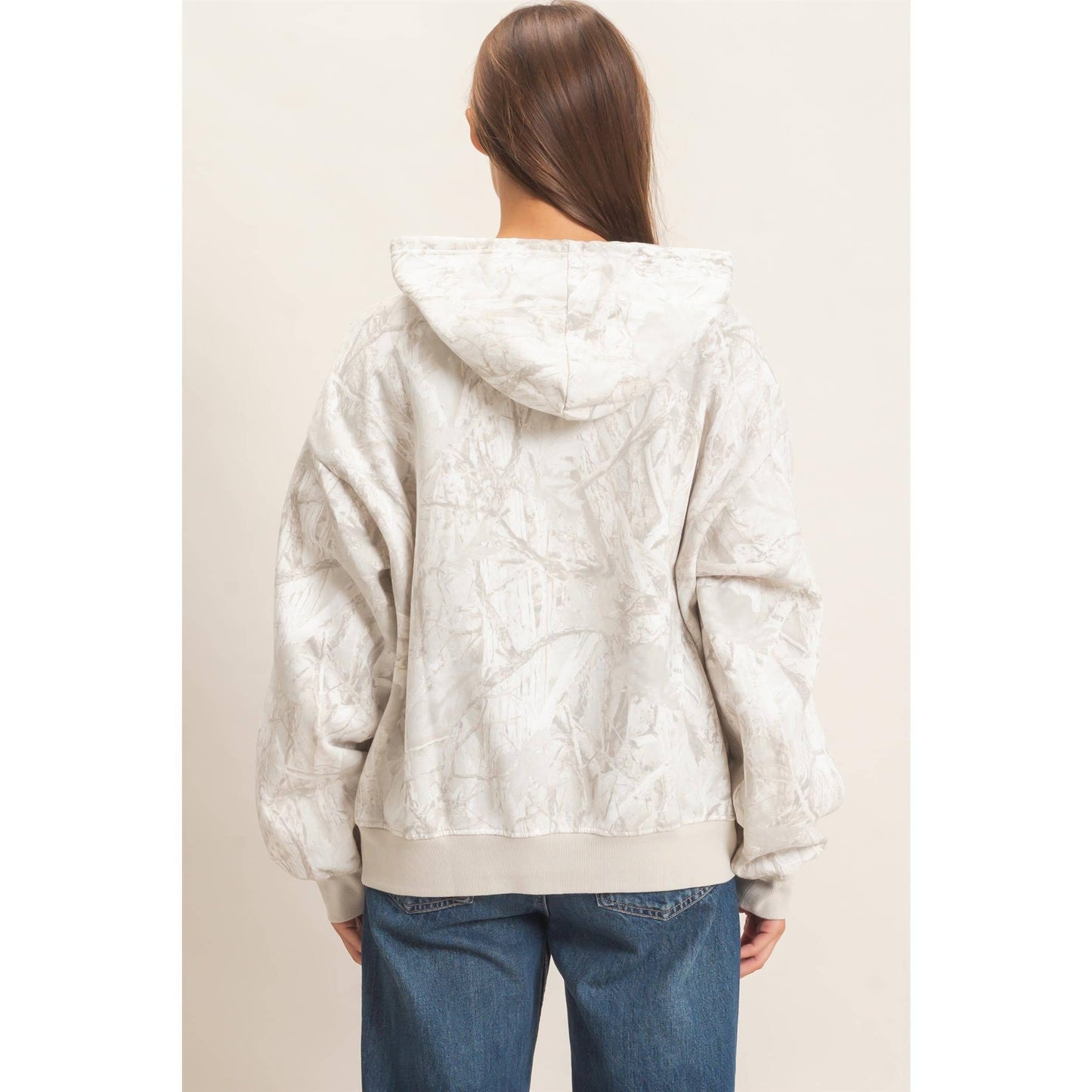 Relaxed Camo Hoodie