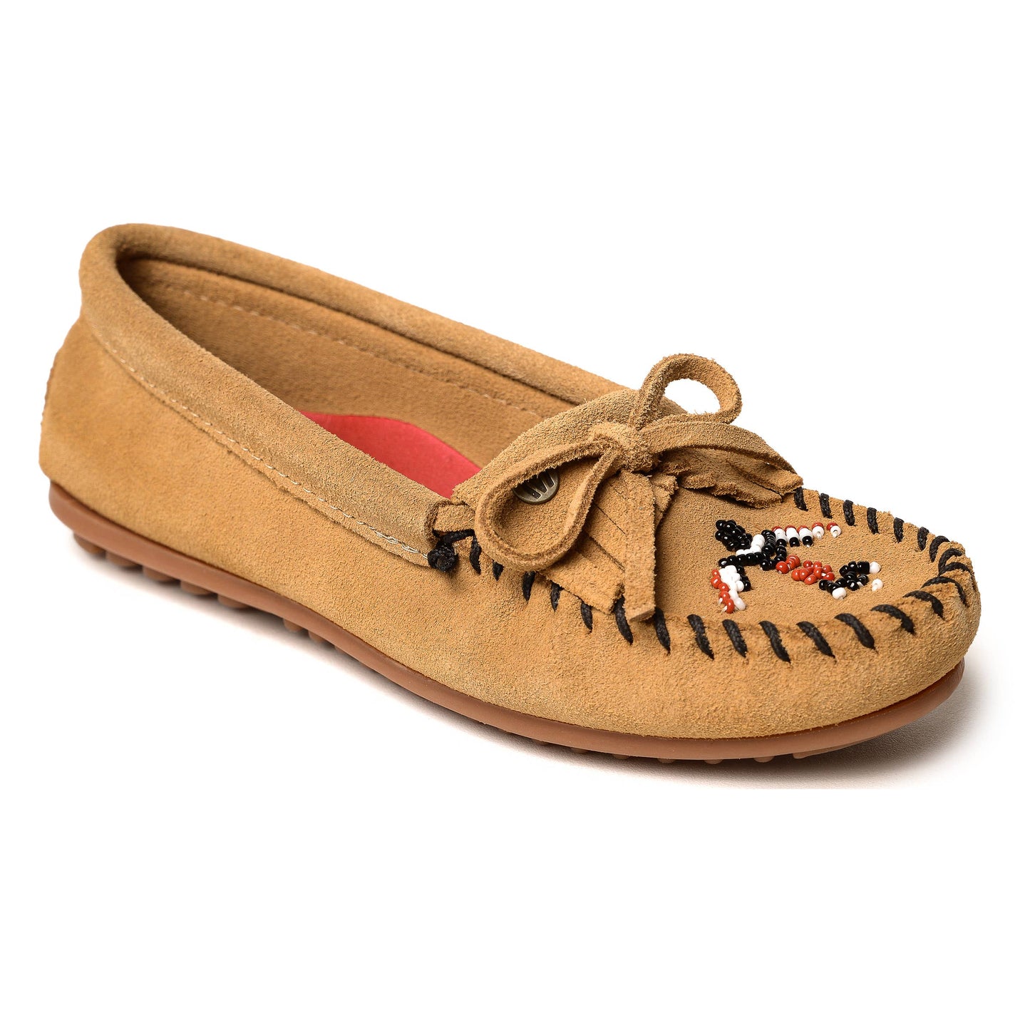 Women's Thunderbird Animikii Suede Beaded Moccasin