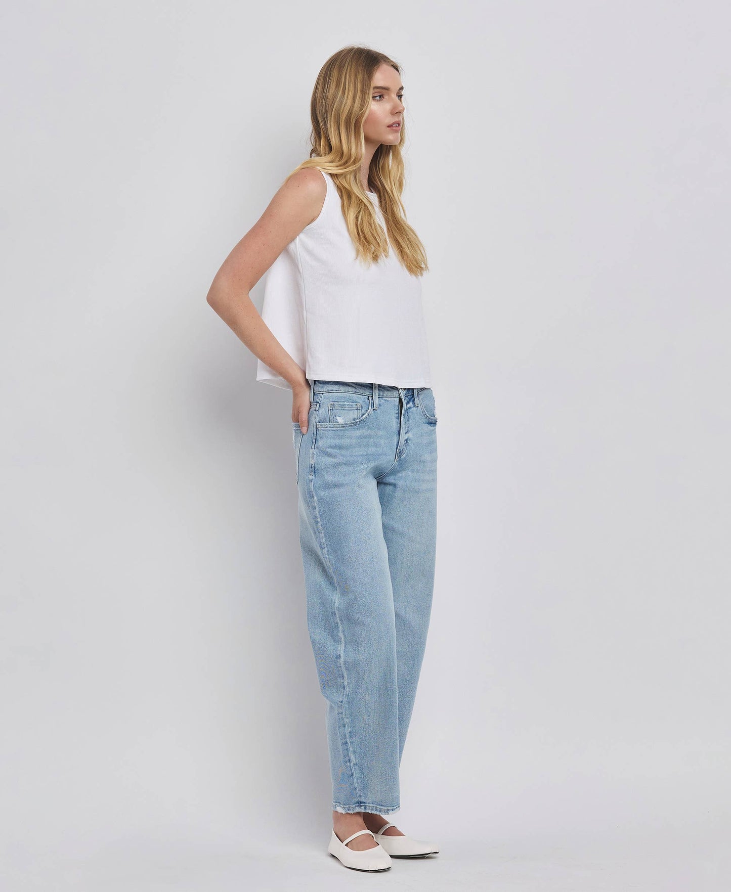 The Perfect Barrel Jean