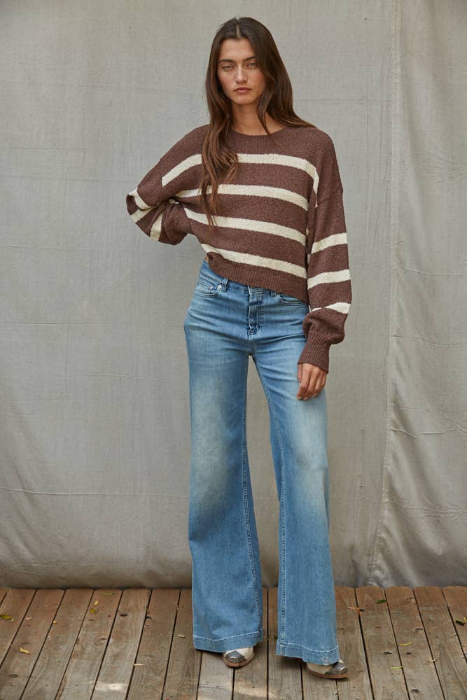 Harbor Stripe Knit Pullover