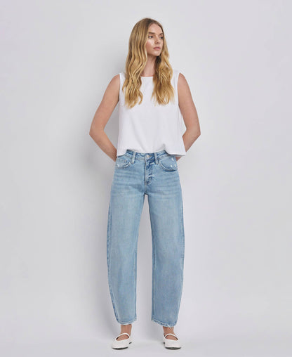 The Perfect Barrel Jean