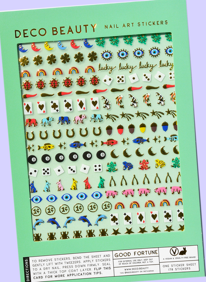 Nail Art Stickers - GOOD FORTUNE
