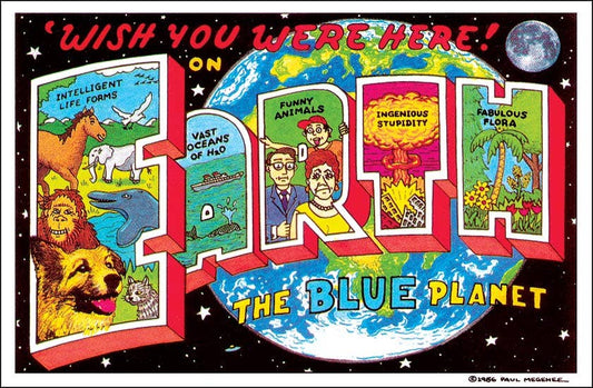 Postcard - Earth: Wish You Were Here