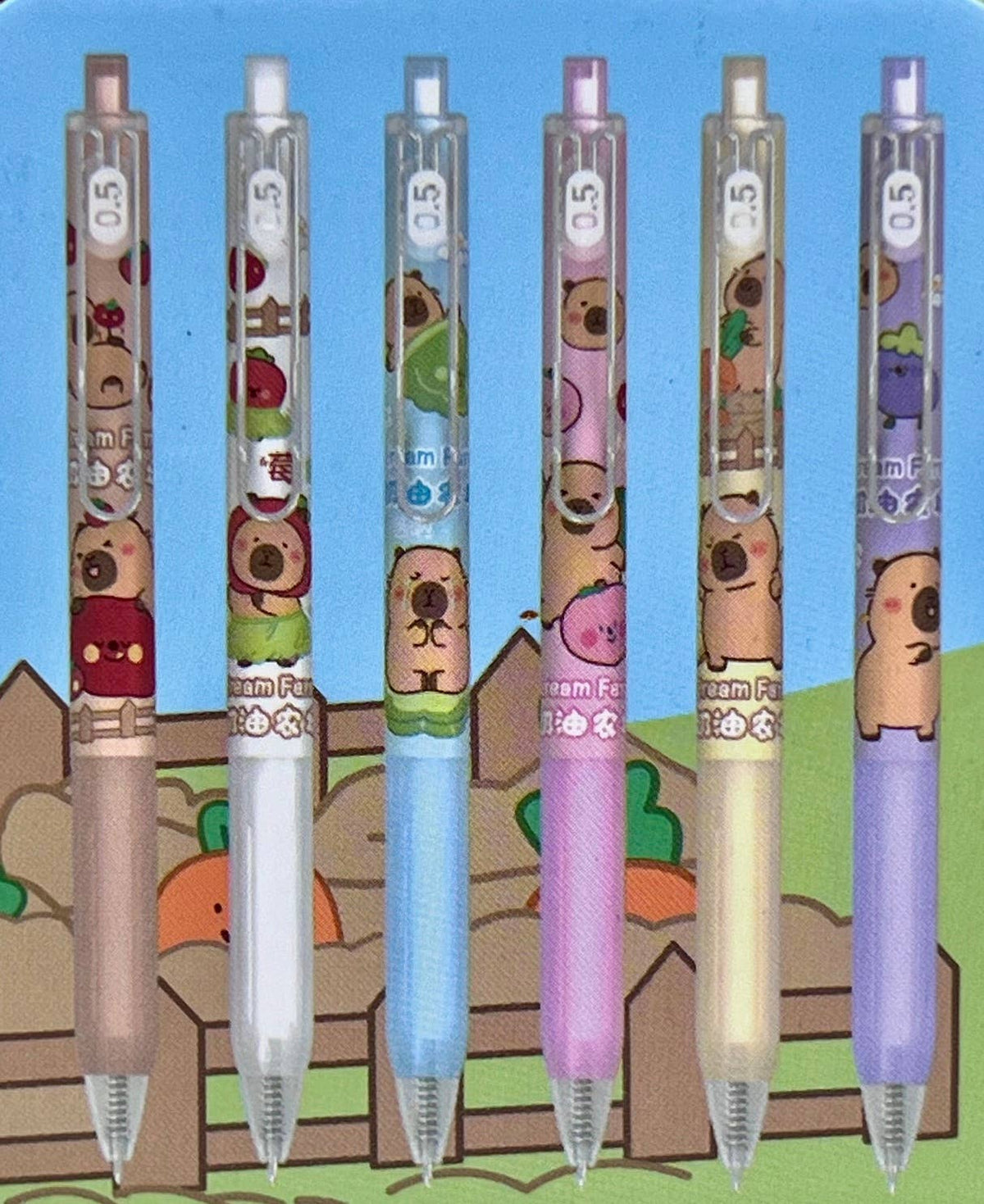 Capybara Blind Box Gel Pen Vol.4