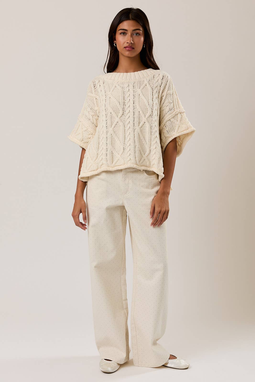 Relaxed Coastal Cable Knit