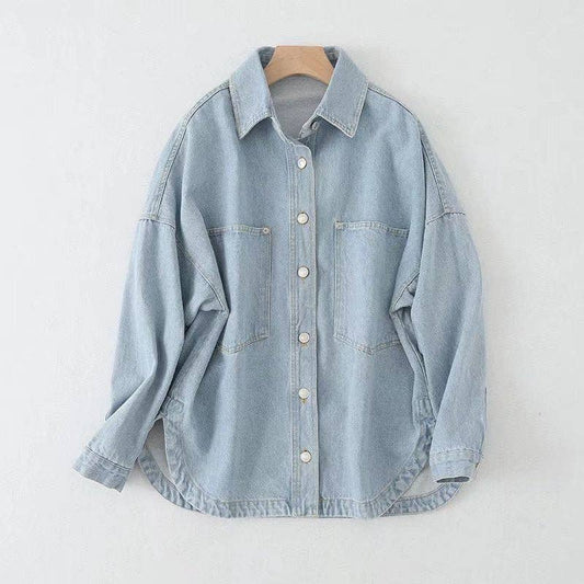 Oversized Jean Shacket