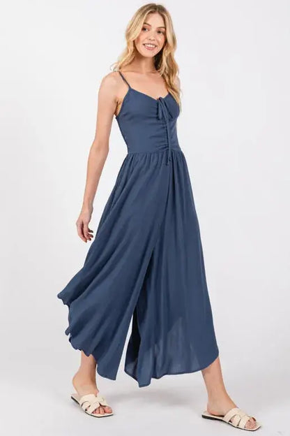 The Shoreline Woven Jumpsuit