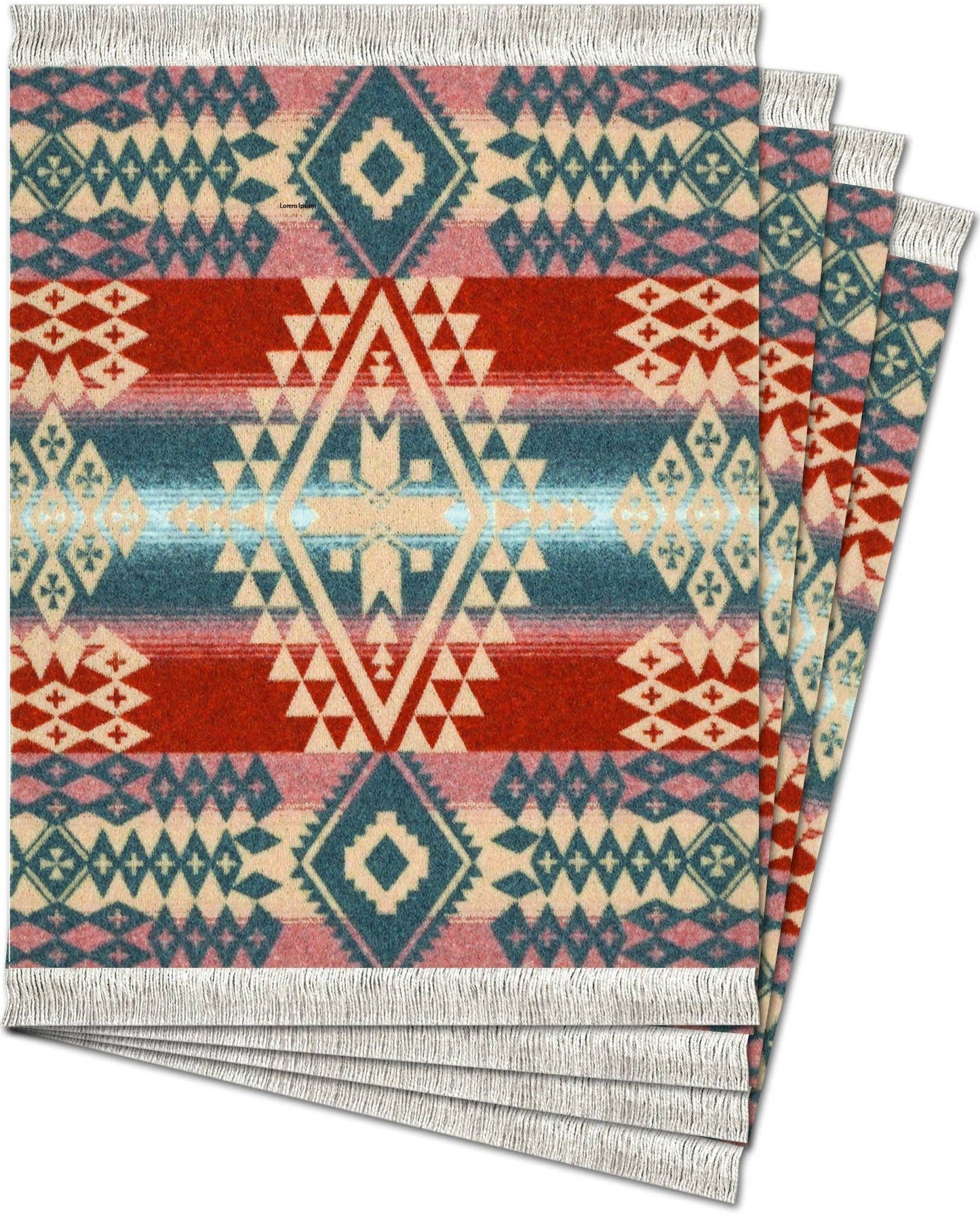 4 Pc CoasterRug Set Pendleton Canyonlands