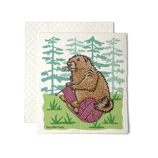 Cute Knitting Swedish Dishcloth