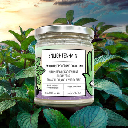 Enlighten Mint Candle