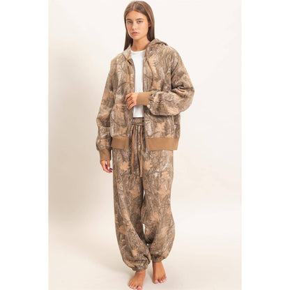 Relaxed Camo Hoodie