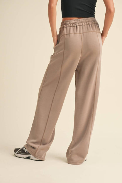 Super Soft Air Scuba Wide Leg Pants