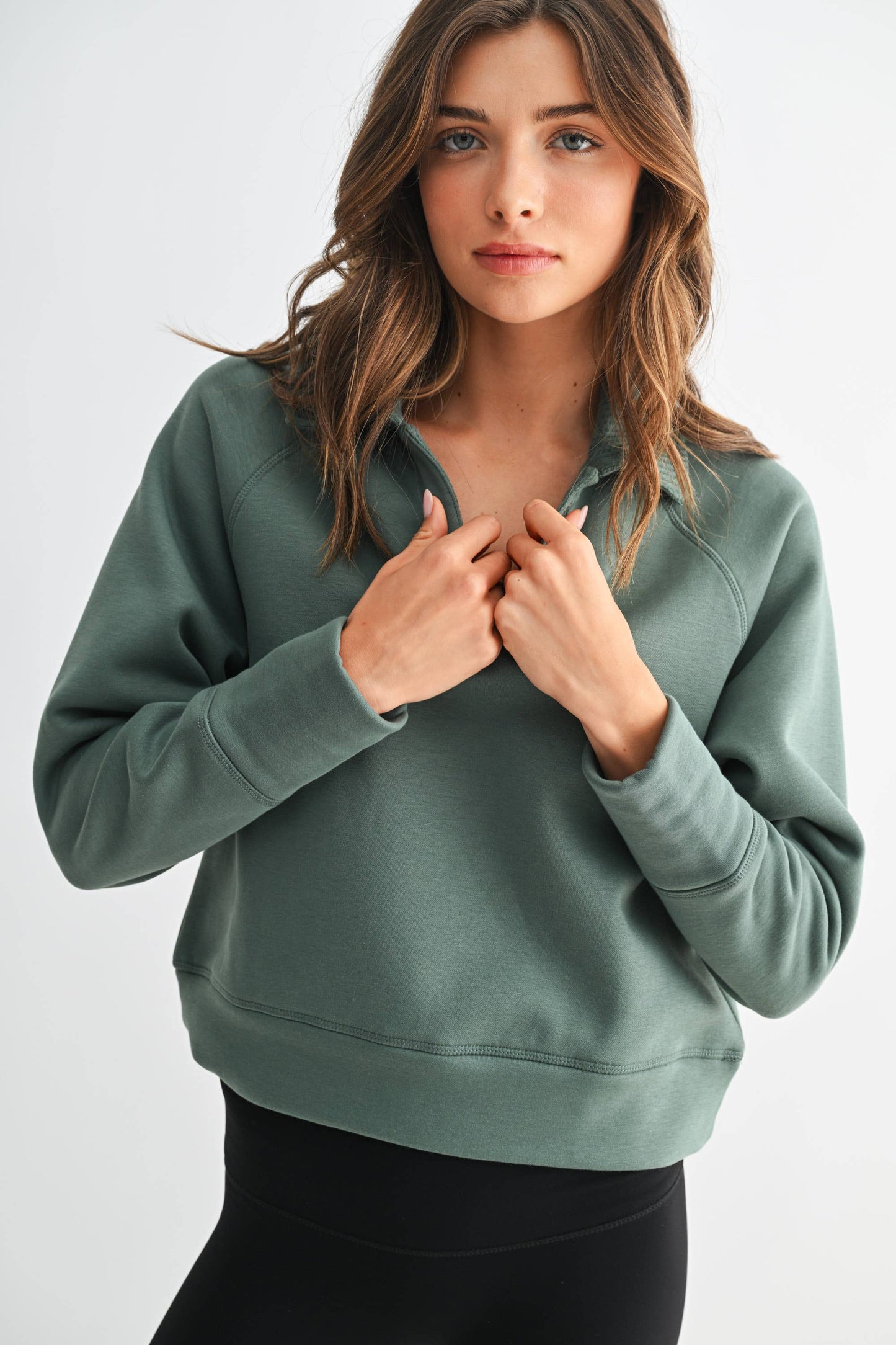 Tundra Thermal Collared V-Neck Sweater