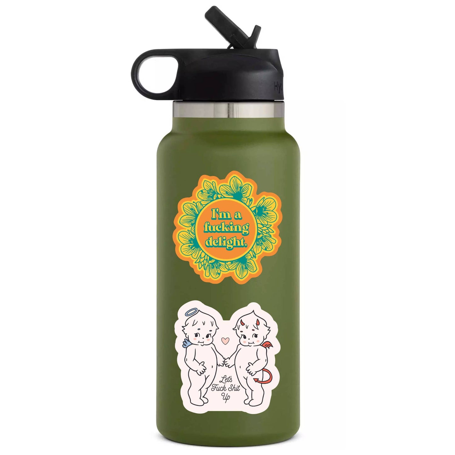 Fucking Delight Swear Sticker