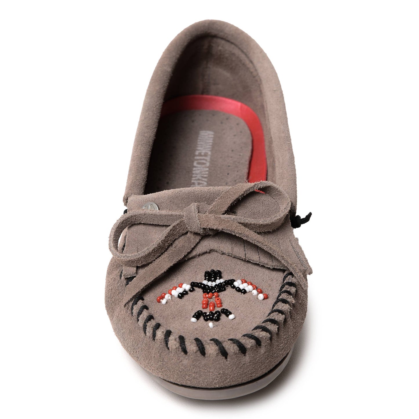 Women's Thunderbird Animikii Suede Beaded Moccasin