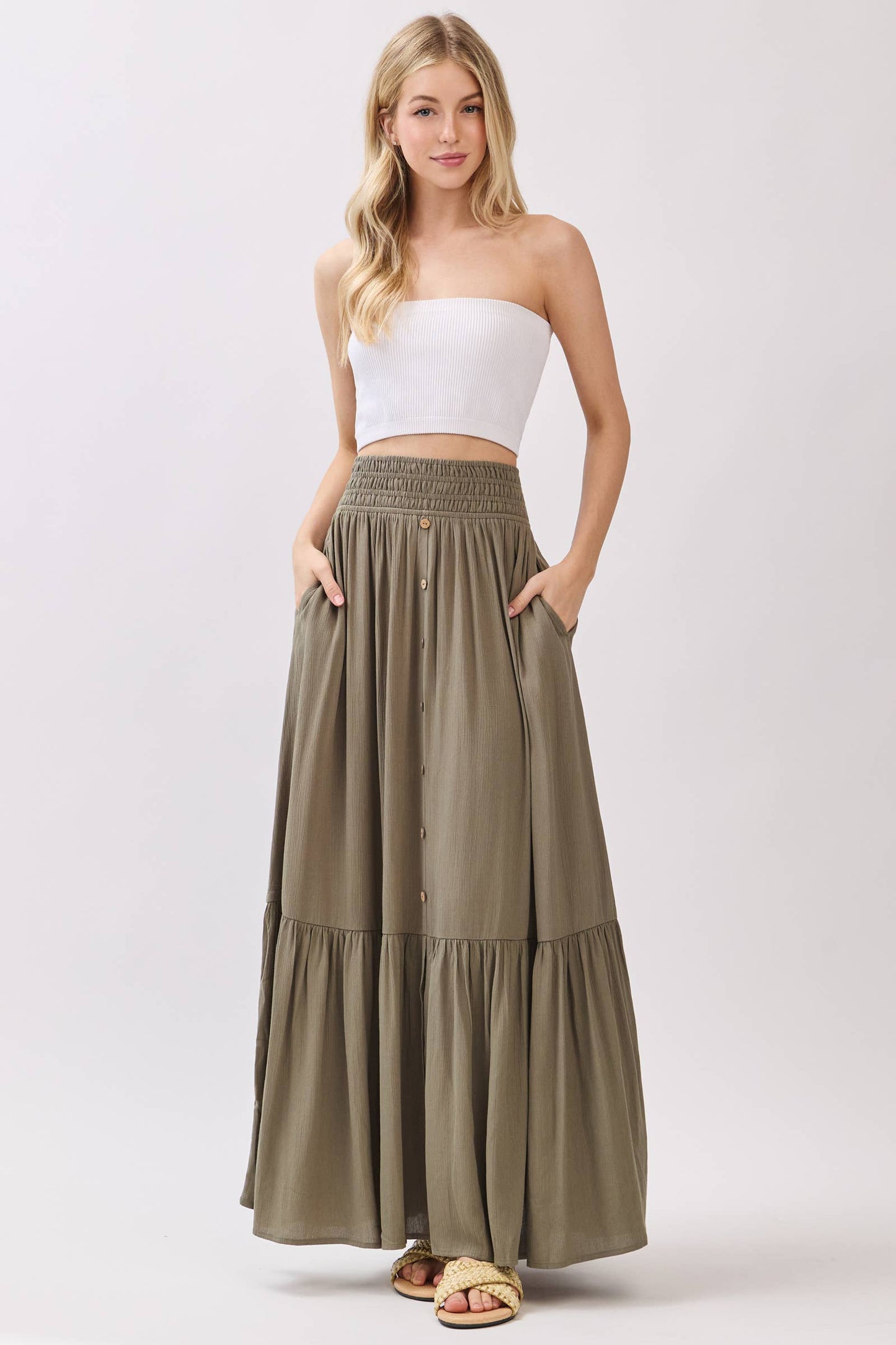 Easy Days Ruffle Maxi