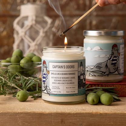 Captains Odors Candle